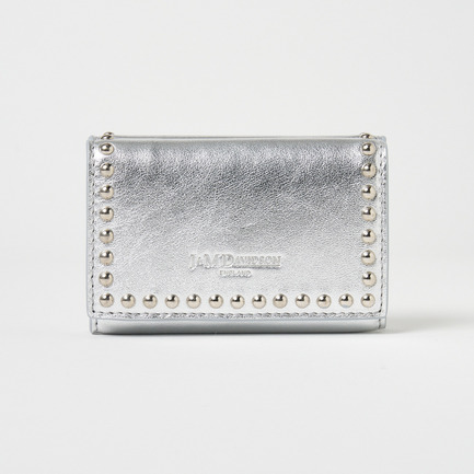 FOLD WALLET WITH STUDS