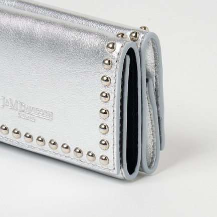 FOLD WALLET WITH STUDS 詳細画像 シルバー 3