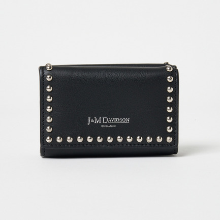 FOLD WALLET WITH STUDS