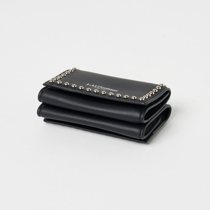 FOLD WALLET WITH STUDS 詳細画像 ブラック 2