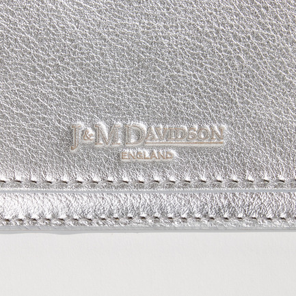 ZIP CARD HOLDER WITH STUDS 詳細画像 シルバー 3