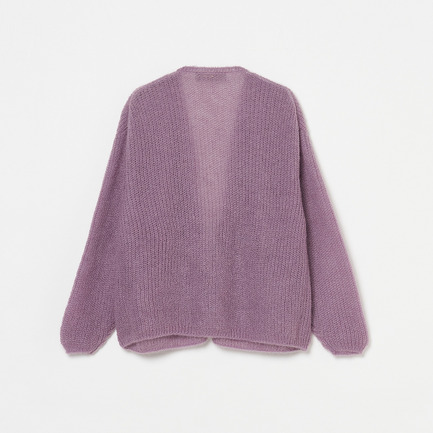 Mohair cardigan 詳細画像 パープル 1