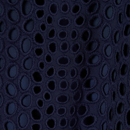 Eyelet lace top 詳細画像 ネイビー 5