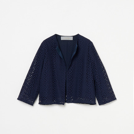 Eyelet lace jacket