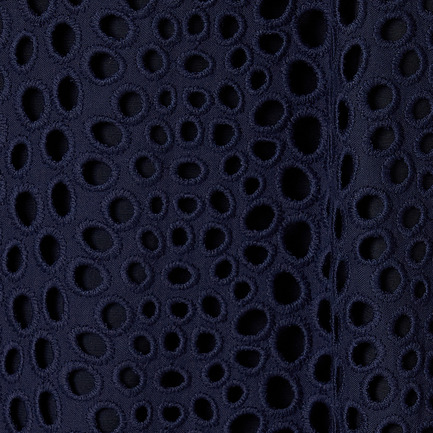Eyelet lace jacket 詳細画像 ネイビー 5