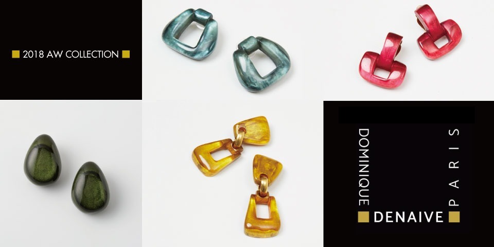 【DOMINIQUE DENAIVE】のアクセサリーが入荷!