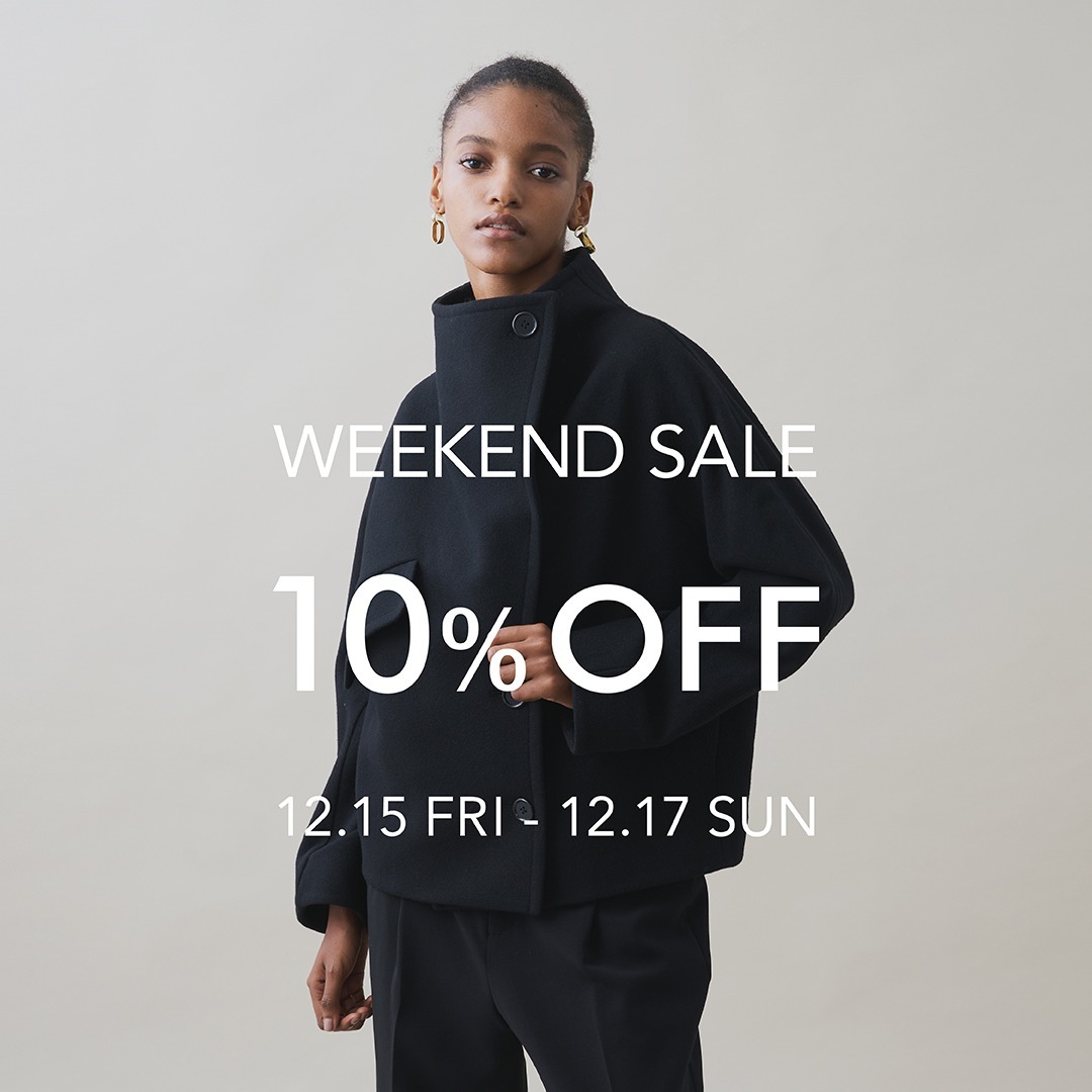 週末限定セール10％オフ